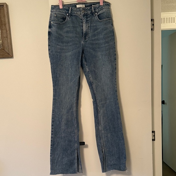 Cleo + Wolf Denim - Stylish Blue Flare Women's Jeans